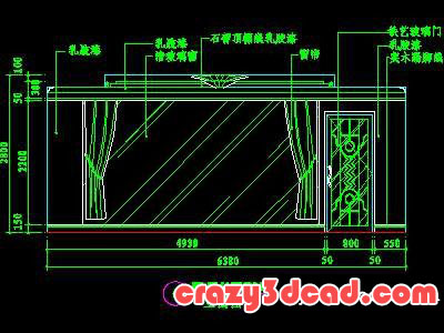 Bedroom design CAD drawings and details 17